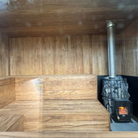Inside Sauna